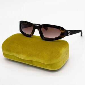 NEW GUCCI GG1787S 002 WOMEN HAVANA BROWN SUNGLASSES GUCCI